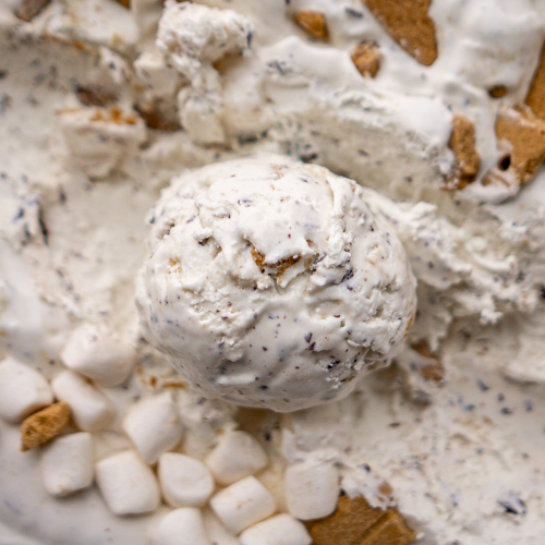 S'mores ice cream from Love Creamery in Duluth MN and Superior WI